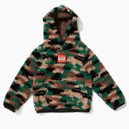 Fleece Hoodie（Kids）　カラー：Camouflage　サイズ：100, 110, 120　価格：6,800円（税別）