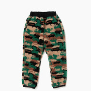 Fleece Pants（Kids） カラー：Camouflage　サイズ：100, 110, 120　価格：5,800円（税別）