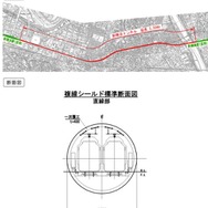 新横浜トンネルの概要。