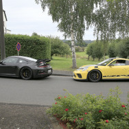 ポルシェ 911 GT3 次期型プロトタイプ（スクープ写真）