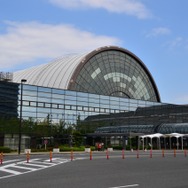 大阪モーターサイクルショー2021の会場に予定されていたインテックス大阪
