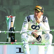今季イタリアGPでF1初優勝を飾った#10 P.ガスリー（アルファタウリ・ホンダ）。