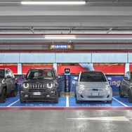FCAがミラノ・マルペンサ空港に開設した電動車向け急速充電ステーション