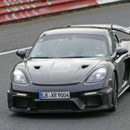 ポルシェ 718ケイマン GT4 RS プロトタイプ（スクープ写真）