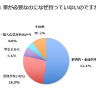 車が必要なのになぜ持っていないのですか？