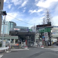 廃止される首都高速・江戸橋入口