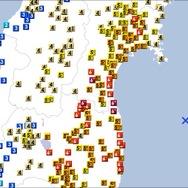 各地の震度