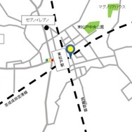 Patto第2イワタ駐車場ステーション（千葉県松戸市）。カーシェア車両は、地元の自動車整備鈑金プロショップ「センチュリーオート」が所有。
