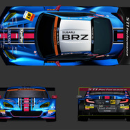 SUBARU BRZ GT300カラーリングデザイン