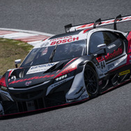 GT500クラスNSX勢予選トップ（6位）の#64 Modulo NSX-GT（伊沢拓也／大津弘樹）