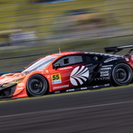 GT300クラス予選2位の#55 ARTA NSX GT3（高木真一／佐藤蓮）