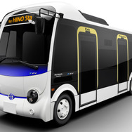 2022年春に市場投入する予定の小型電気バス、ポンチョZ EV