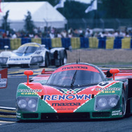 1991年のルマン24時間レースを制した#55 マツダ787B。