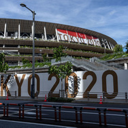 東京・国立競技場（8月19日）