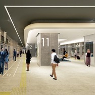 バスターミナル東京八重洲のバス乗り場（イメージ）
