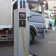 【エコプロダクツ08】駐車中に給電できるシステムをデモ披露