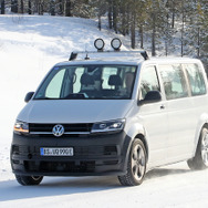VW ID.Buzz ロングタイプの開発車両（スクープ写真）