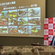 日本におけるBYD電気バスの納入実績