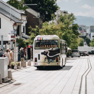 長野駅と善光寺を行き来する路線バス