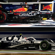 F1日本GPからレッドブル（上）とアルファタウリのマシンに「HONDA」のロゴが復活する（画像は今回の発表に添えられたイメージ）。