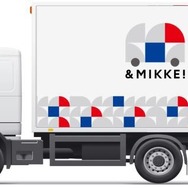 「&MIKKE!」ロゴの車両イメージ