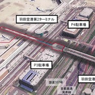 運賃改定後も引き続き行なわれる羽田空港第1・第2ターミナル駅引上線建設工事における引上げ線の整備イメージ。引上げ線の設置で空港線の輸送力増強が期待される。