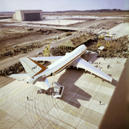 ボーイング747初号機のロールアウトと一般公開（1968年9月30日）