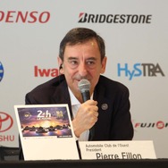 ACOフランス西部自動車クラブのピエール・フィヨン会長。「モビリティの世界でゼロエミッションを実現しなければならないし、水素は我々のレースで有効なソリューションであると思っている」と話す