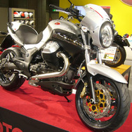 【東京モーターサイクルショー09】MOTO GUZZI、1200SPORTの4バルブ仕様を参考出品