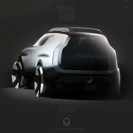 新生「サーブ」第一弾として登場が噂される電動SUVの予想CG