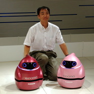 日産自動車　総合研究所モビリティ研究室　主任研究員　安藤敏之氏とエポロ