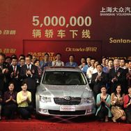 上海VW累計生産500万台達成