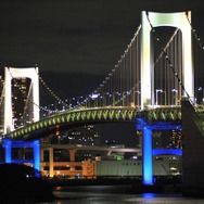 レインボーブリッジ。首都高速では横浜ベイブリッジでも実施された（撮影＝中島みなみ）