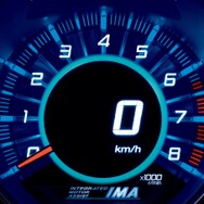 CR-Z。アンビエントメーターのコーチング機能、燃料消費色変化表示（Normal＆Econモード時）