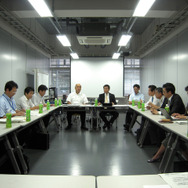 東京大学で行われた電気自動車普及協議会のEVコンバージョン部会