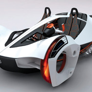 車重はわずか363kg、圧縮空気で走るエアコンセプト