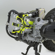 ホンダ、世界初の50cc4ストローク用燃料噴射装置を開発