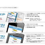 スマートフォンにradiko.jpアプリを用意