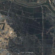 Google、被災地の衛星写真を公開
