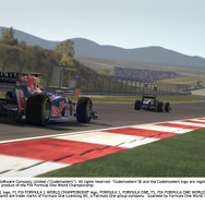 PS3/Xbox 360『F1 2011』。写真は開発中