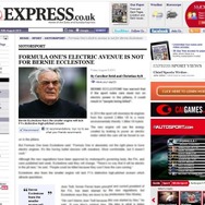 バーニー・エクレストン氏がF1のEVモード導入に反対していると伝えた英『Daily Express』