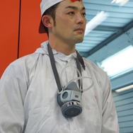 ベストペインターコンテスト2011で中部ブロック代表の熊澤崇選手（ オートサービス中北）がチャンピオンを獲得した