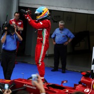 アロンソ（フェラーリ。3月25日、F1マレーシアGP決勝）
