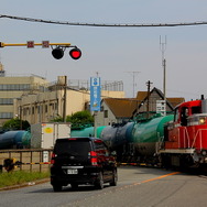 東亜石油扇町工場の貨物鉄道輸送もトラック輸送へ転換した