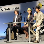 DREAMS COME TRUEとトヨタマーケティングジャパンマーケティングディレクターの片岡史憲氏（左）