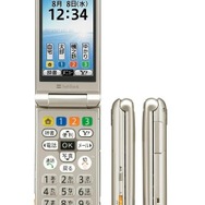 かんたん携帯 SoftBank 108SH。通話中にはっきり相手の声が聞こえる新機能「トリプルくっきりトーク」を搭載。「プラチナバンド」「緊急速報メール」に対応する防水ケータイ。