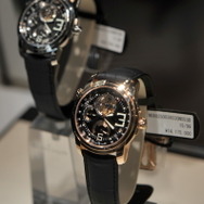 会場にはブランパンのゴージャスな腕時計たちも展示された