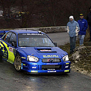 【スバルWRC歴代　写真蔵】2003インプレッサWRカー　04モンテカルロ車