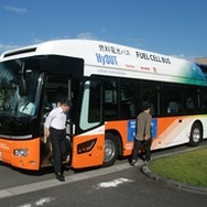 トヨタ自動車九州、燃料電池バスの実証走行