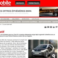 BMWがロサンゼルスモーターショー12において、i4を披露する可能性を伝えた仏『L‘Automobile』